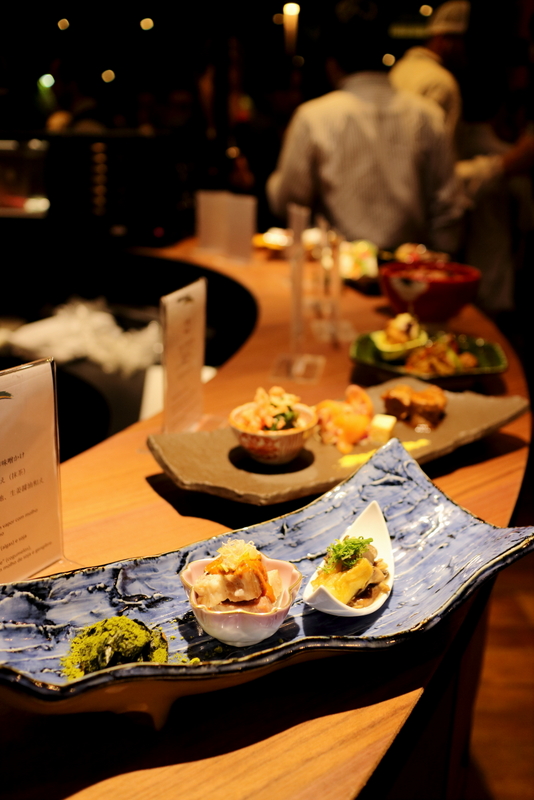 Menu de degustação da comida japonesa nakata cafe 16