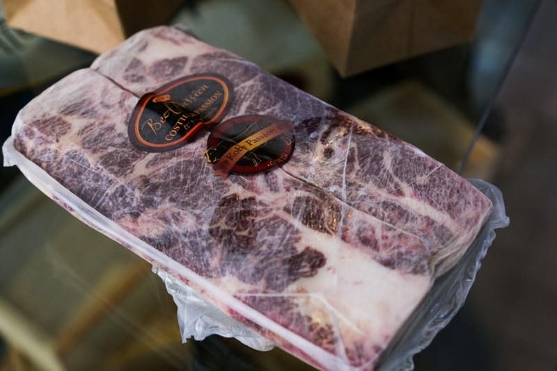 A carne de Wagyu tem um alto grau de marmoreio de gordura wagyu_beefpassion