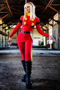 Francesca como Françoise Arnou, de Cyborg 009, seu animê preferido francesca_03