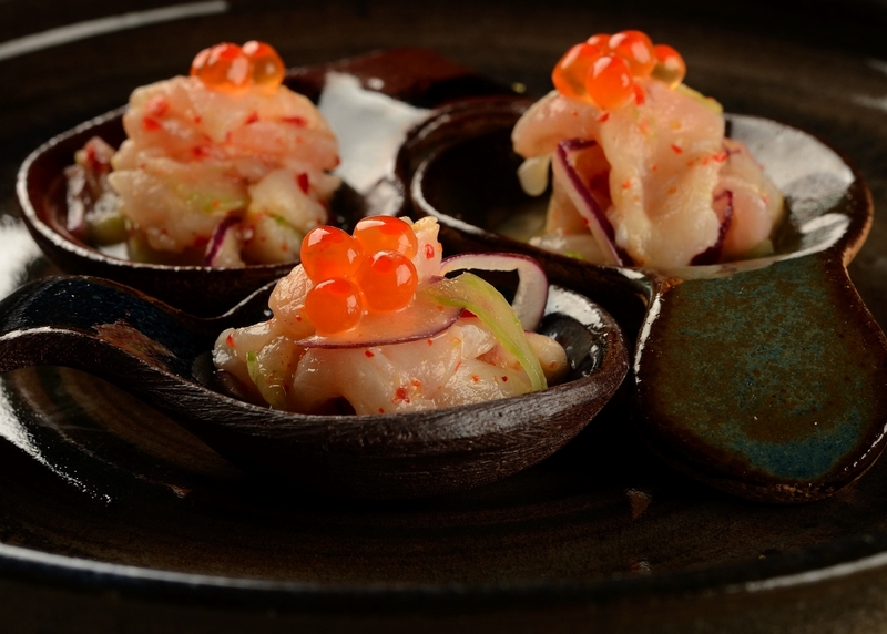Ceviche na Colher, do chef Koshoji Wellington Nemeth