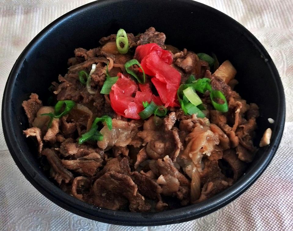 Gyudon com carne de wagyu samurai kobe