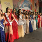 Desfile com traje de gala Miss Nikkey Brasil 2017